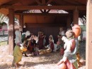 Santa Barbara Mission nativity scene