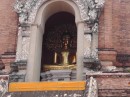 Wat Chedi Luang: closeup of Buddha image.