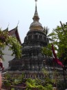 Wat Chiang Man: Looks like stone but is actually copper metal sheet.