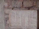 Ephesus -Inscriptions Museum housed in the substructure of Temple of Domitian -all done on stone tablets.