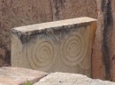 Tarxien Temples: The spiral was an important symbol but the meaning is a mystery.