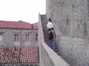 Dubrovnik: Final ascent to the northeast corner of the city wall. 