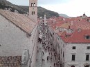 Dubrovnik: Walking the wall, we get to see where we