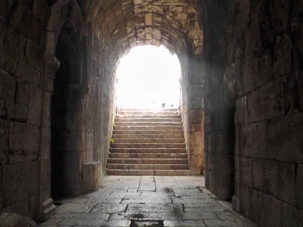 Miletus -tunnel walkways under the theater.