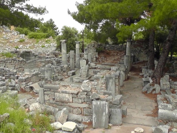 Priene -remains of the Bishop