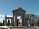 Puerta de San Vicente (Gate of San Vicente) –one of seven gates to Madrid.