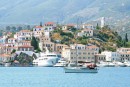 Poros from the anchorage 1