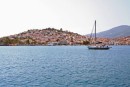 Poros from the anchorage 2