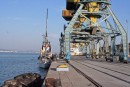 Durres by day - a busy commercial port