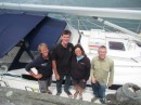 Nika Crew to NZ - Craig, Tom, Marion & Peter