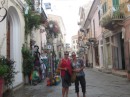 On the streets of La Maddalena