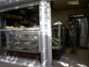 Webby in the bakery