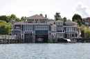 For a mere $6.9 million you could be the proud owner of this home/boathouse!