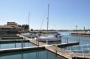 The docks and Northern Spirit at Bondar Marina