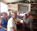 Lunch at the liquor store with Pat and Dianne and Vince and Linda Weeks