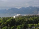 Antalya, looks a little like Vancouver from this viewpoint.  Due to all the summer resorts along the Med coast here, the airport has more flights per day in the summer than NY.