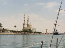 Beautiful mosque Port Suez.