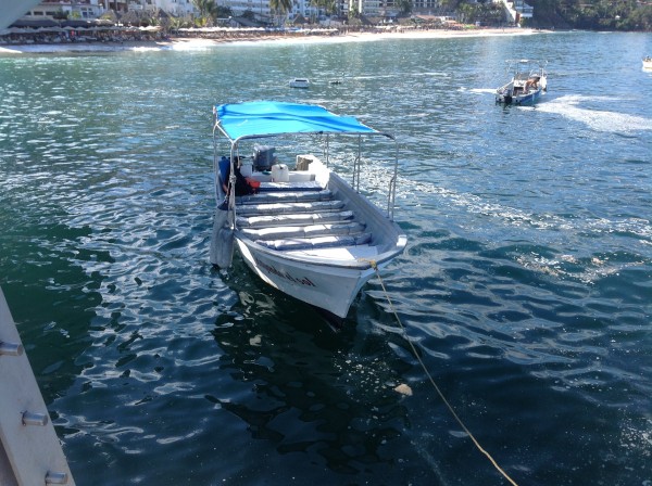 Water Taxi from Puerto Vallarta to Yelapa.
