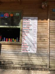 Small “take out” cafe at the entrance to the Sepedere Canyon 750 meter walk.