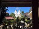 Iconic view in Apia.  Steeples of The Church of the Immaculate Conception.