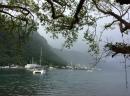 Another foggy day in Pago Pago Harbour.