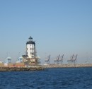 And not stout lighthouses...LA harbor in background