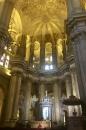 Cathedral inside at Malaga