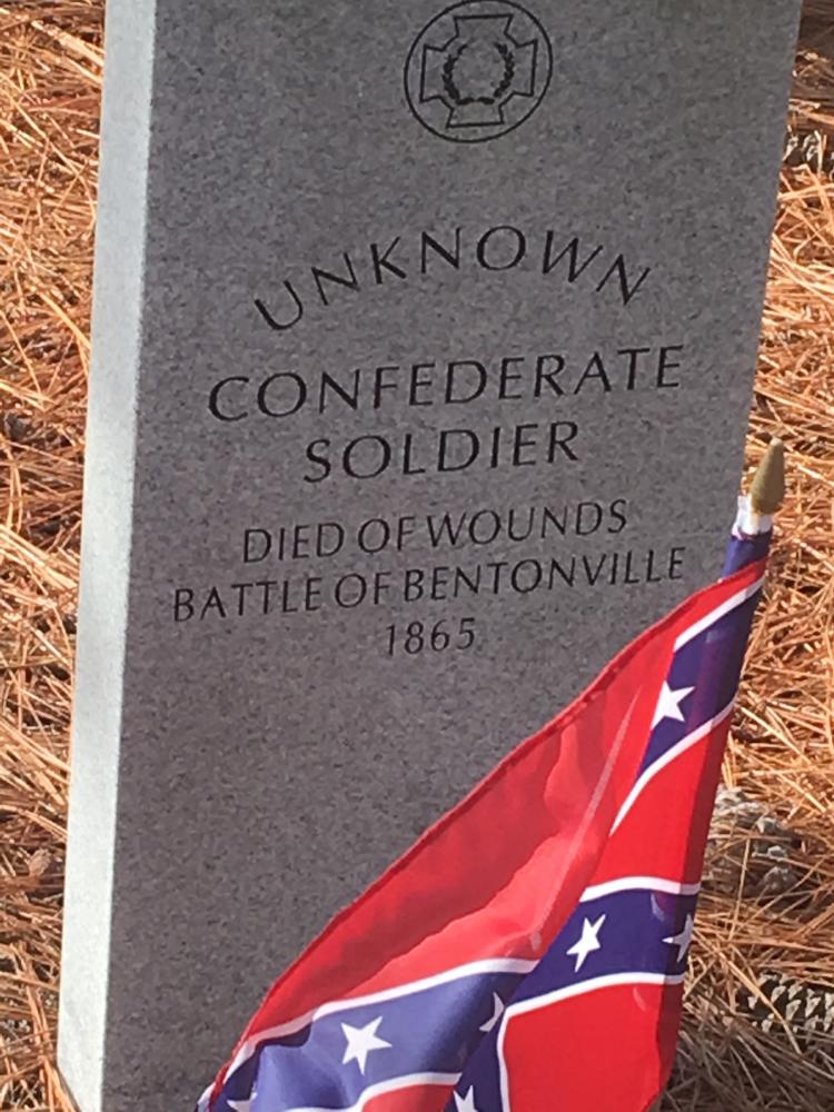 January 23, 2018, An Unknown Confederate Soldier, Bentonvill, SC