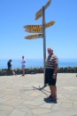 Nice traditional tourist photo with signpost you see at many capes
