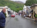 European part of Arrowtown Main Street. The whole town is very twee and pretty even the modern house