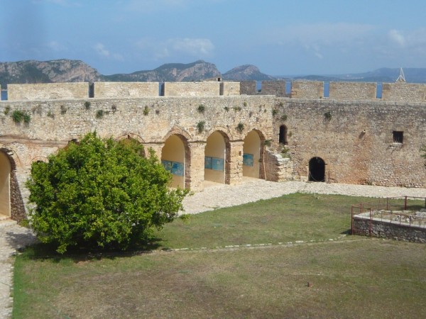 Inside the Venetian fort, Pylos