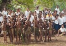 school boy dance troupe - old traditions are being kept alive in Waga Waga