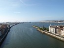 view from the transporter bridge