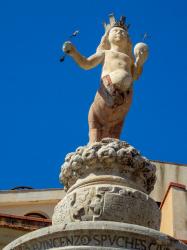 City symbol - female centaur