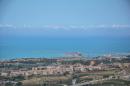 Agrigento: A view of the sea from Agrigento