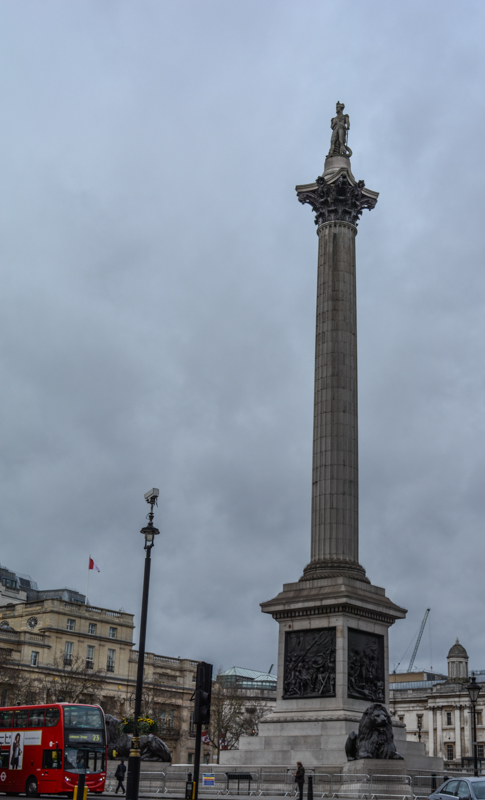 Nelsons Statue in Trafalgar Square