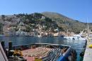 Symi Harbour: Arrived early and enjoyed walking around before doing our shopping