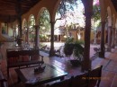 Inner Courtyard of the Posada del Hidalgo Hotel
