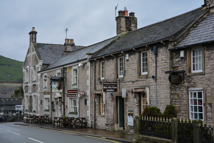 Castleton: A view of one of the streets which was very quaint