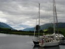 An overnight berth at Gairlochy west of Loch Oich