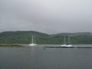 The view to the SE from our berth at Ardfern on the morning of our departure 13 May