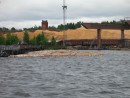 Pulp wood factory near Lappeenranta, Finland