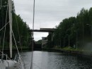 Bridge in Finnish section of Saimaa Canal