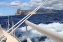 Approaching Isla Dragonera of the SW tip of Mallorca 9/29