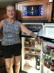Susan loves an organized fridge