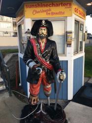 Charlevoix pirate ship sales man