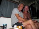 Rune and Gary aboard Lorelei