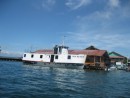 Isla de Colon, offloading at the Reef Restaurant