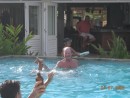 Gary in the pool