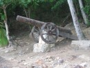 Cannon on the beach